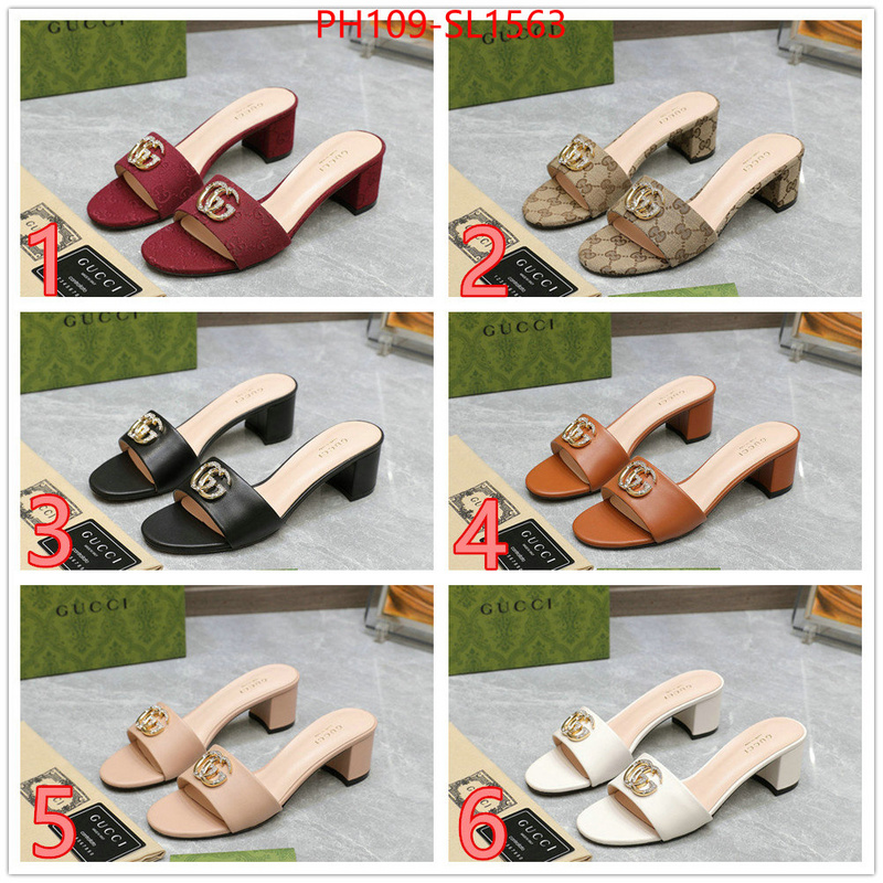 Women Shoes-Gucci top quality fake ID: SL1563 $: 109USD