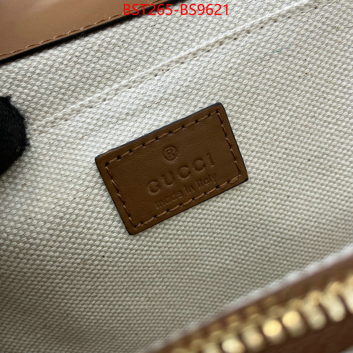 Gucci Bags(TOP)-Crossbody- what best replica sellers ID: BS9621 $: 265USD,