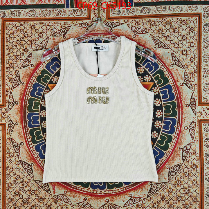 Clothing-MIU MIU counter quality ID: CK5193 $: 69USD