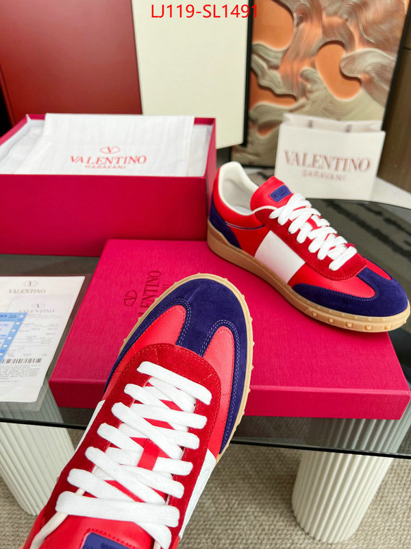 Men Shoes-Valentino high quality replica designer ID: SL1491 $: 129USD