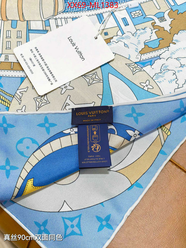 Scarf-LV brand designer replica ID: ML1383 $: 69USD