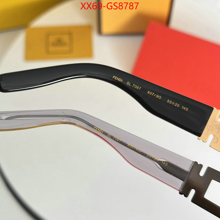 Glasses-Fendi first top ID: GS8787 $: 69USD