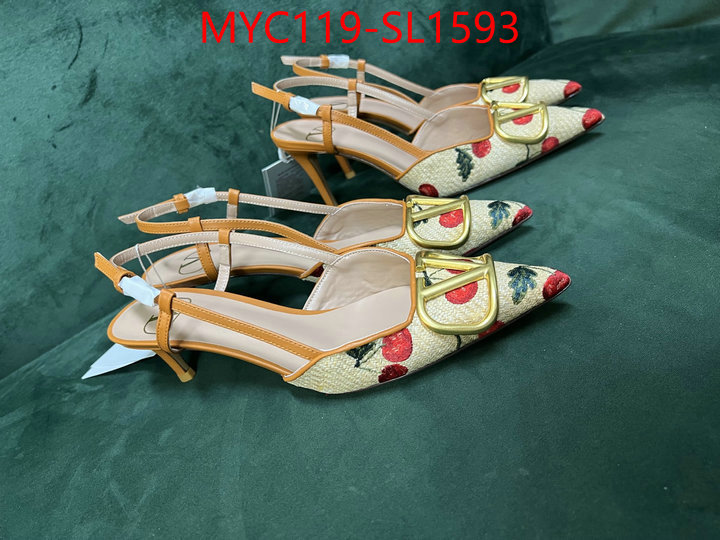 Women Shoes-Valentino designer fake ID: SL1593 $: 119USD