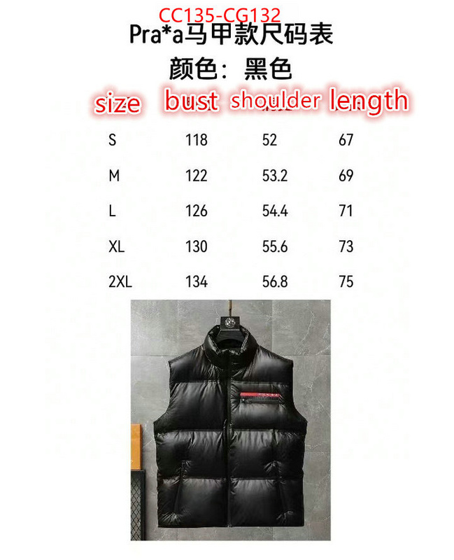 top 1:1 replica ID: CG132