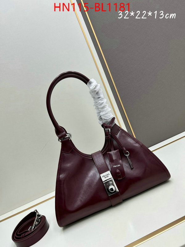 Prada Bags(4A)-Handbag- 2024 replica ID: BL1181 $: 115USD,