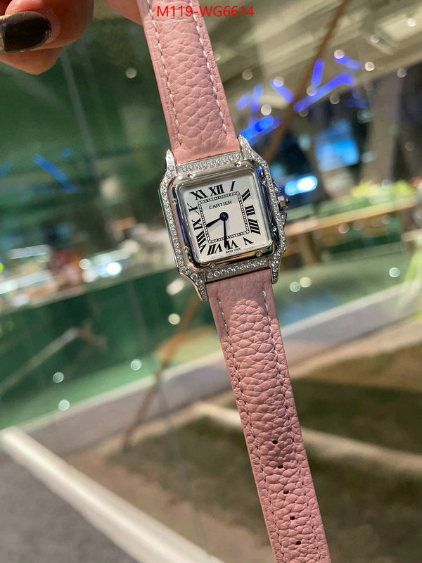 Watch(4A)-Cartier replica shop ID: WG6614 $: 119USD