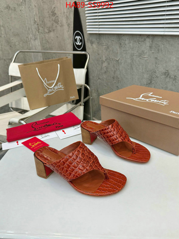 Women Shoes-Christian Louboutin top quality ID: SS9992 $: 89USD