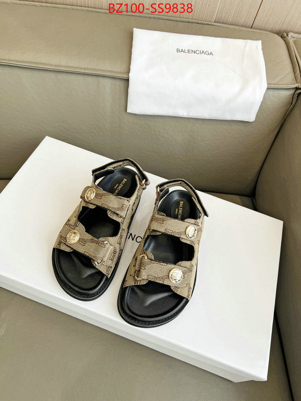 Women Shoes-Balenciaga exclusive cheap ID: SS9838 $: 100USD