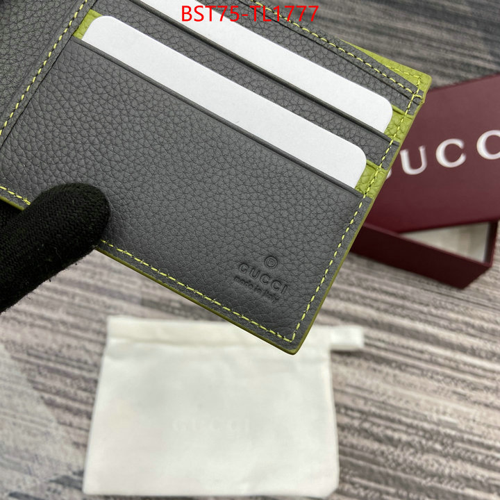 Gucci Bags(TOP)-Wallet- where to buy fakes ID: TL1777 $: 75USD,