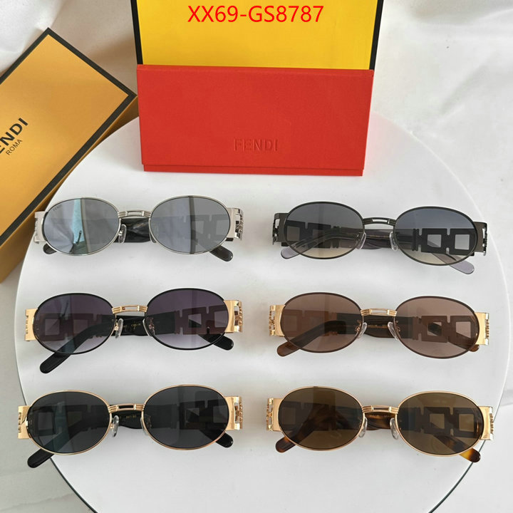 Glasses-Fendi first top ID: GS8787 $: 69USD