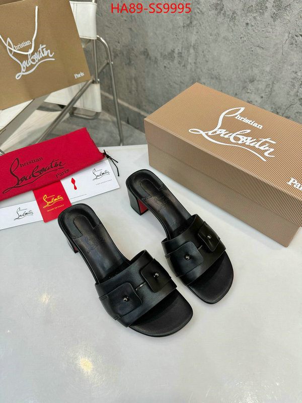 Women Shoes-Christian Louboutin top 1:1 replica ID: SS9995 $: 89USD