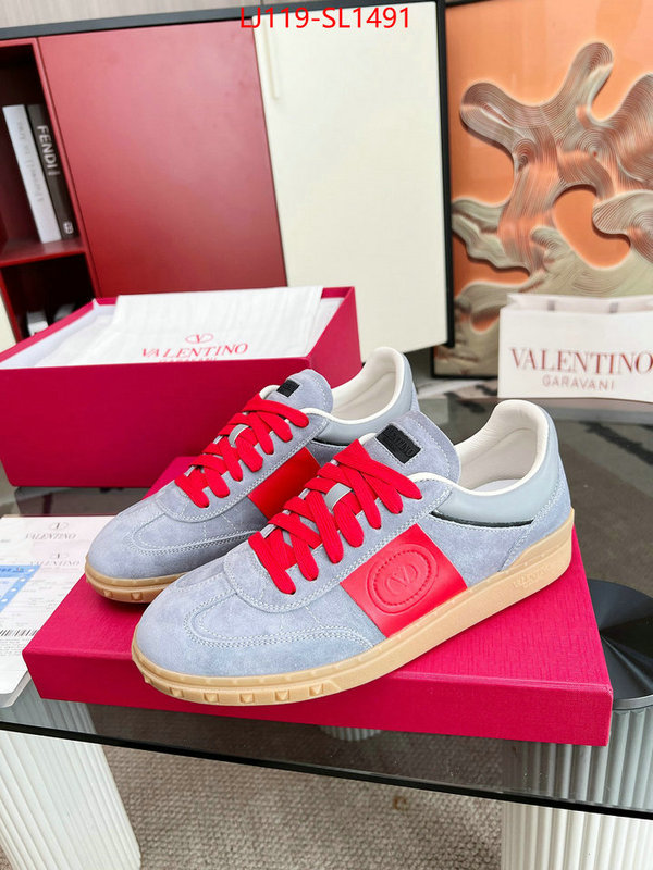 Men Shoes-Valentino high quality replica designer ID: SL1491 $: 129USD