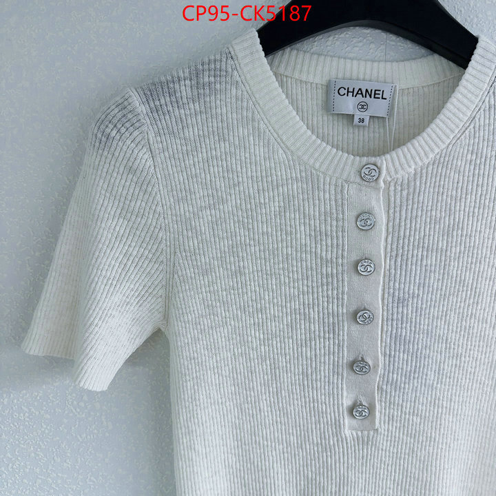 Clothing-Chanel high quality aaaaa replica ID: CK5187 $: 95USD