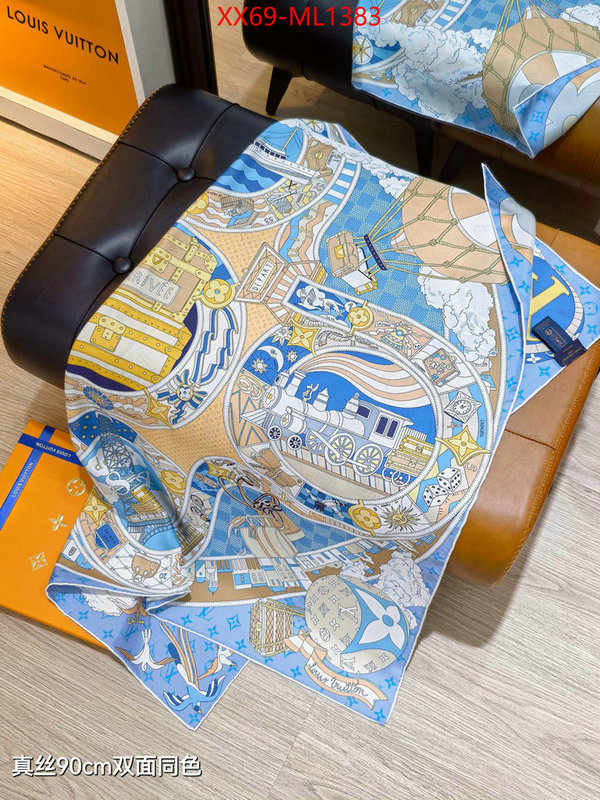 Scarf-LV brand designer replica ID: ML1383 $: 69USD