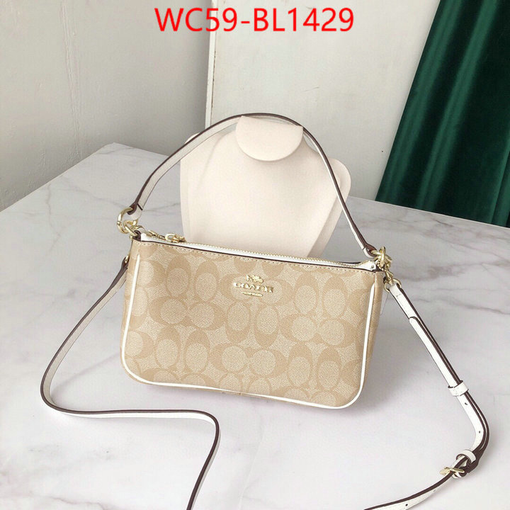 Coach Bags(4A)-Crossbody- replica wholesale ID: BL1429 $: 59USD,