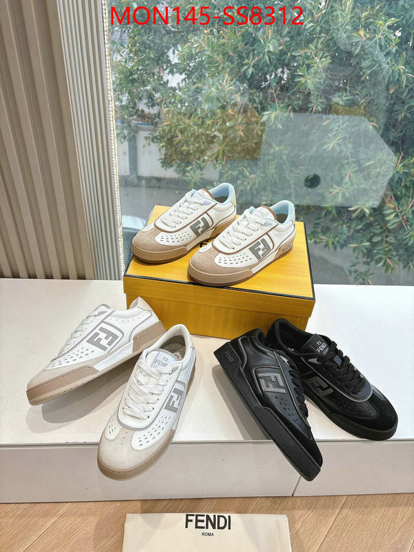 Women Shoes-Fendi shop cheap high quality 1:1 replica ID: SS8312 $: 145USD