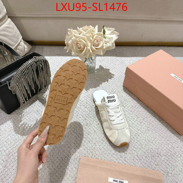 Women Shoes-Miu Miu 2024 aaaaa replica customize ID: SL1476 $: 95USD