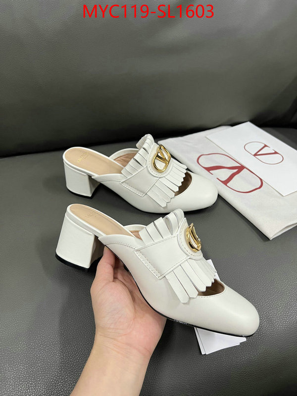 Women Shoes-Valentino replica aaaaa designer ID: SL1603 $: 119USD