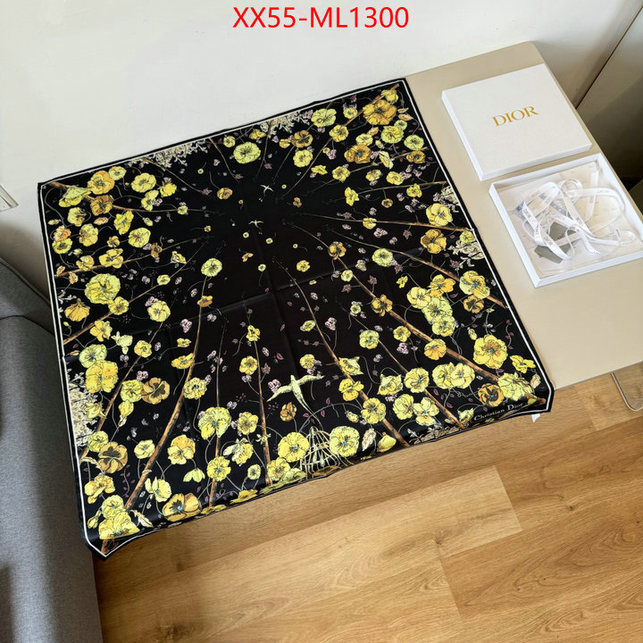 Scarf-Dior what is a counter quality ID: ML1300 $: 55USD
