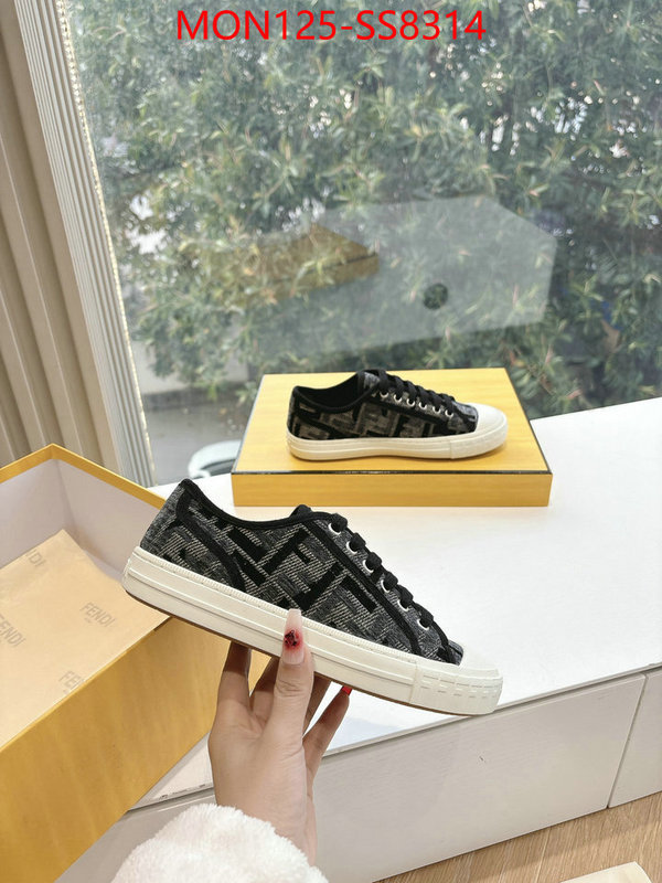 Men Shoes-Fendi best aaaaa ID: SS8314 $: 125USD