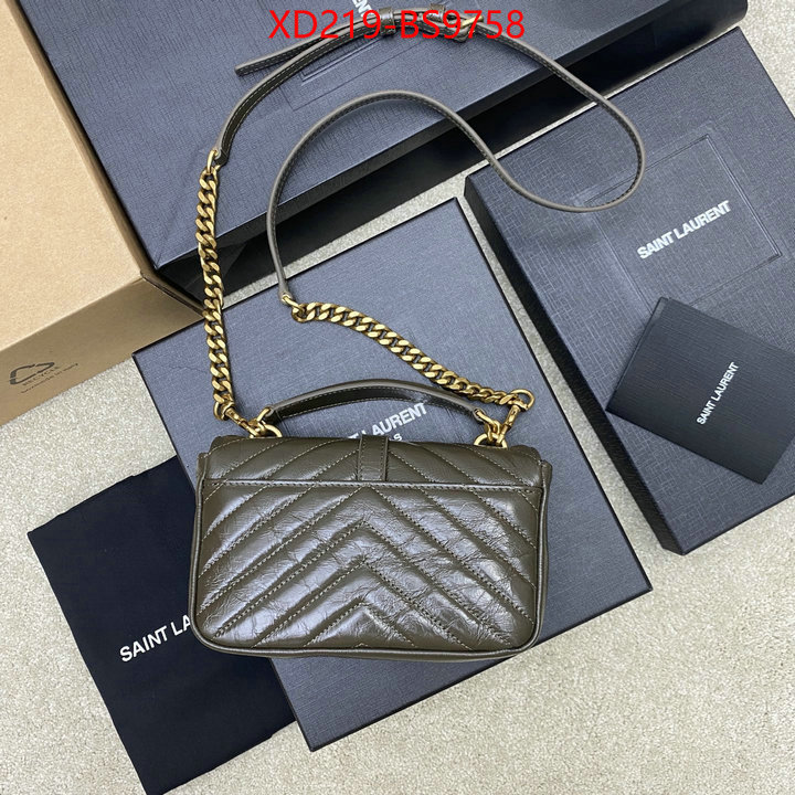 YSL Bags(TOP)-Crossbody- buy high-quality fake ID: BS9758 $: 219USD,