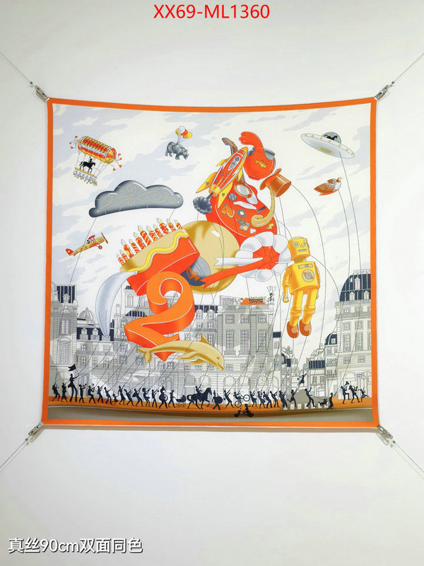Scarf-Hermes online from china designer ID: ML1360 $: 69USD