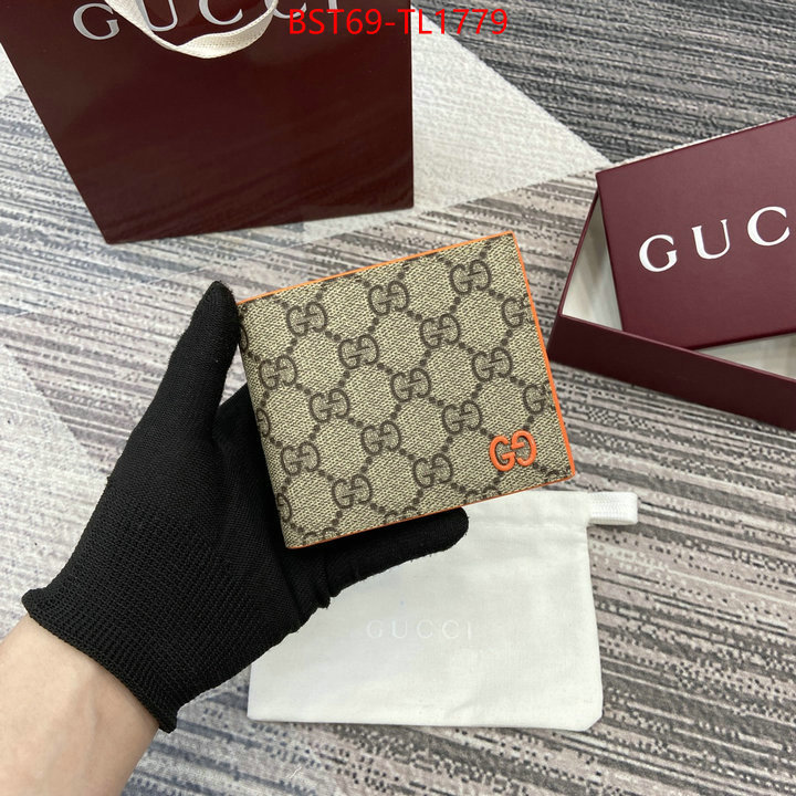Gucci Bags(TOP)-Wallet- 2024 replica ID: TL1779 $: 69USD,