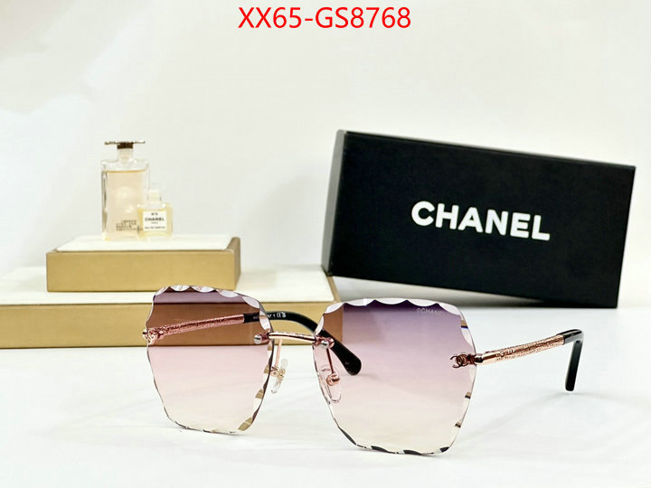 Glasses-Chanel buy the best high quality replica ID: GS8768 $: 65USD