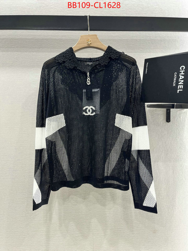 Clothing-Chanel mirror quality ID: CL1628 $: 109USD