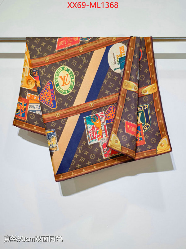 Scarf-LV 2024 replica wholesale cheap sales online ID: ML1368 $: 69USD