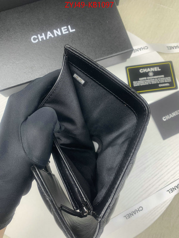 Chanel Bags(4A)-Wallet- buy sell ID: KB1097 $: 49USD,