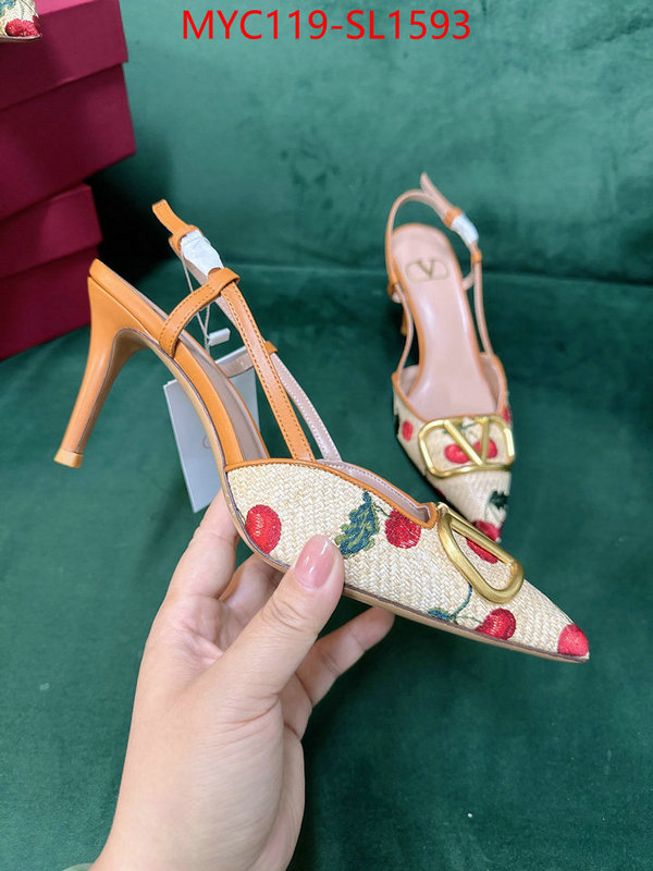 Women Shoes-Valentino designer fake ID: SL1593 $: 119USD