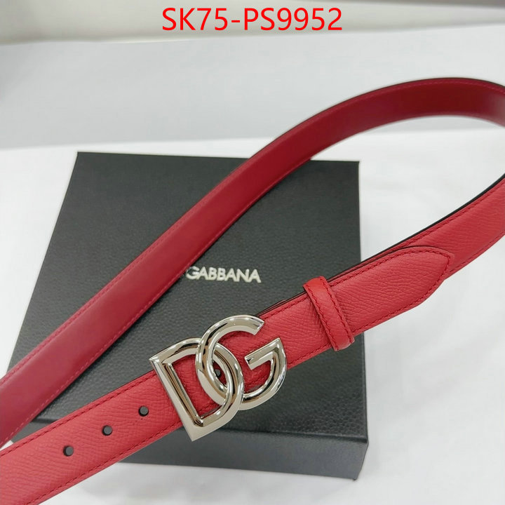 Belts-DG replcia cheap ID: PS9952 $: 75USD