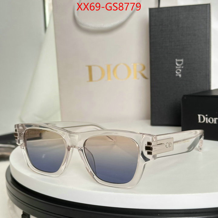 Glasses-Dior 1:1 replica ID: GS8779 $: 69USD