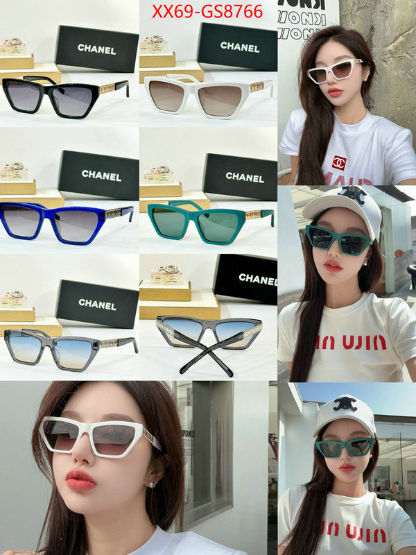 Glasses-Chanel what 1:1 replica ID: GS8766 $: 69USD