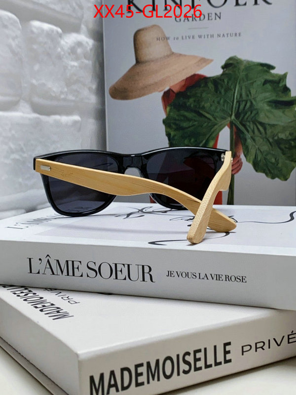 Glasses-RayBan designer replica ID: GL2026 $: 45USD