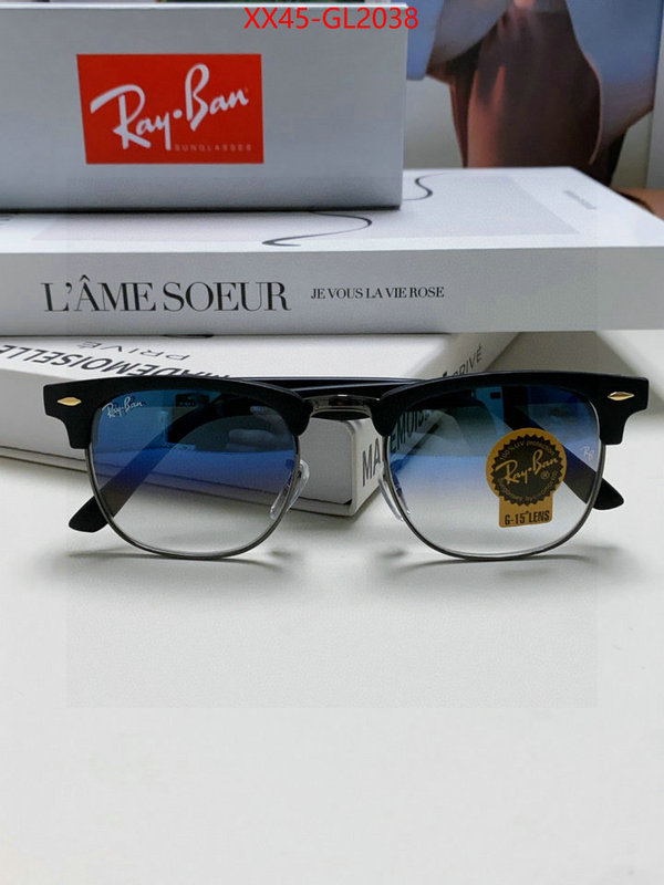 Glasses-RayBan best fake ID: GL2038 $: 45USD