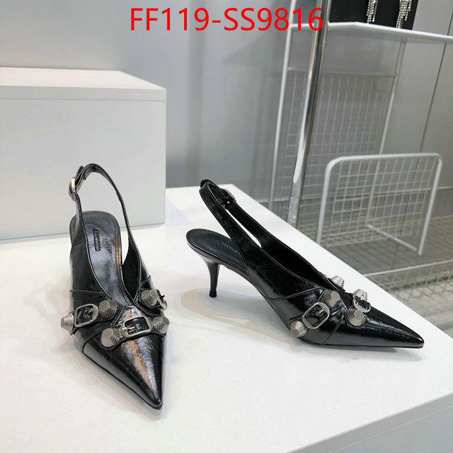 Women Shoes-Balenciaga top quality designer replica ID: SS9816 $: 119USD