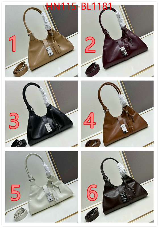 Prada Bags(4A)-Handbag- 2024 replica ID: BL1181 $: 115USD,