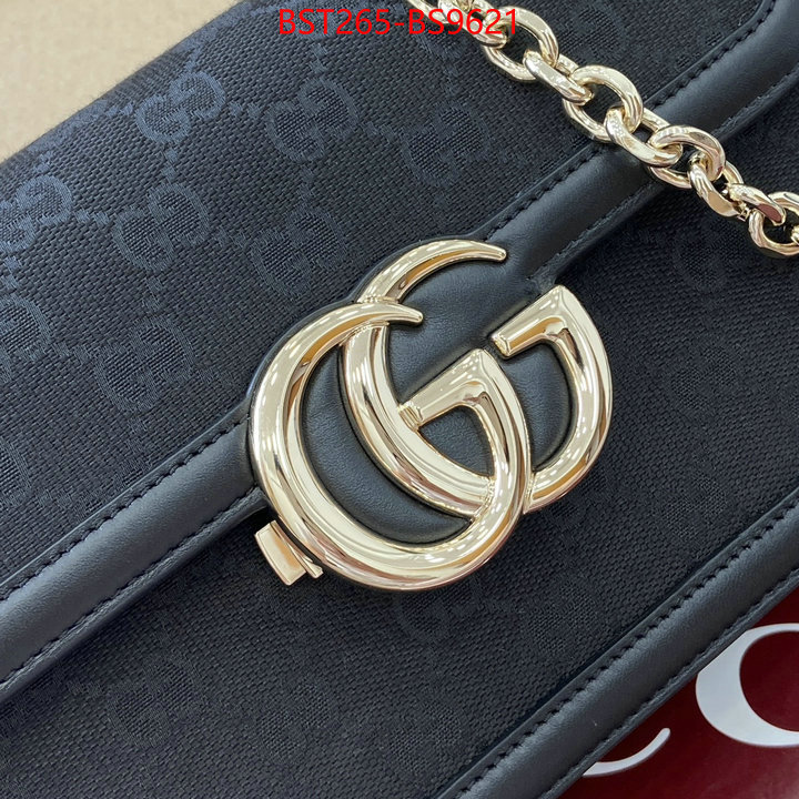 Gucci Bags(TOP)-Crossbody- what best replica sellers ID: BS9621 $: 265USD,