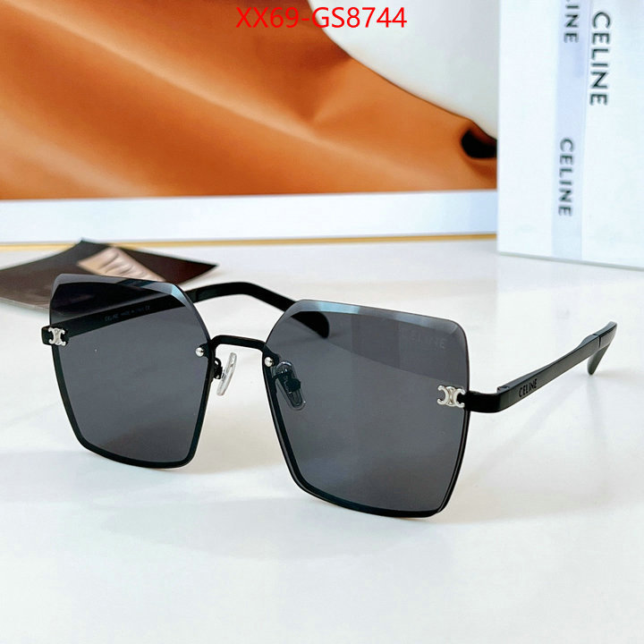Glasses-CELINE luxury cheap ID: GS8744 $: 69USD