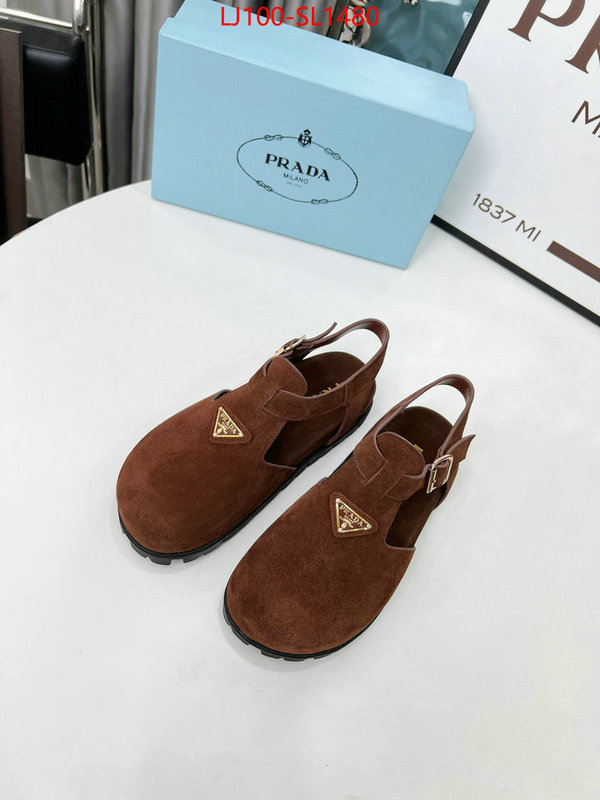 Women Shoes-Prada luxury fake ID: SL1480 $: 100USD