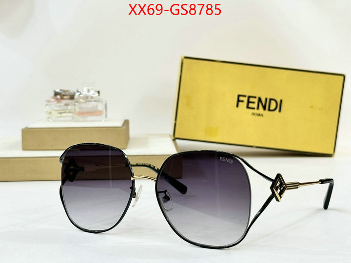 Glasses-Fendi replica 2024 perfect luxury ID: GS8785 $: 69USD