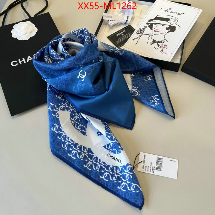 Scarf-Chanel fake cheap best online ID: ML1262 $: 55USD