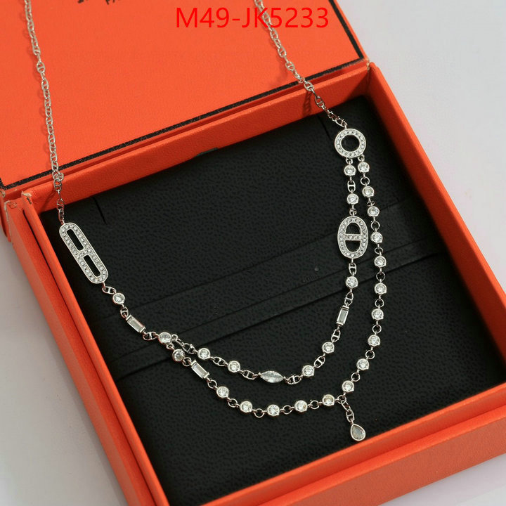 Jewelry-Hermes best replica quality ID: JK5233 $: 49USD