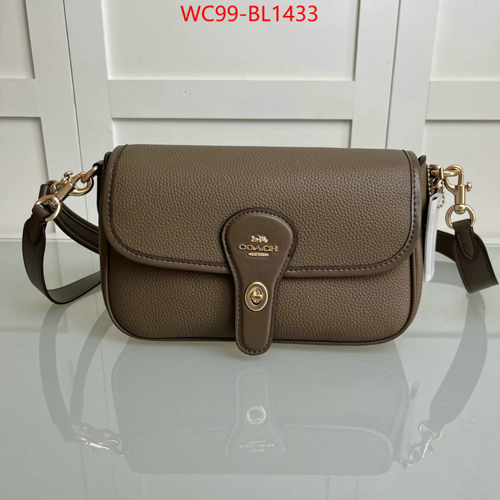 Coach Bags(4A)-Crossbody- high quality replica ID: BL1433 $: 99USD,
