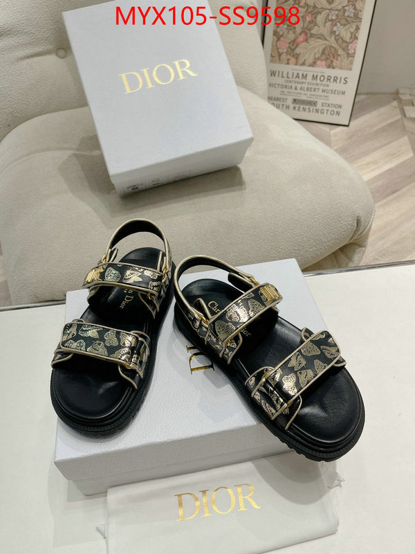 Women Shoes-Dior top designer replica ID: SS9598 $: 105USD