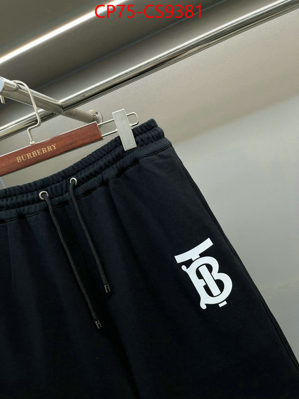 Clothing-Burberry replicas buy special ID: CS9381 $: 75USD