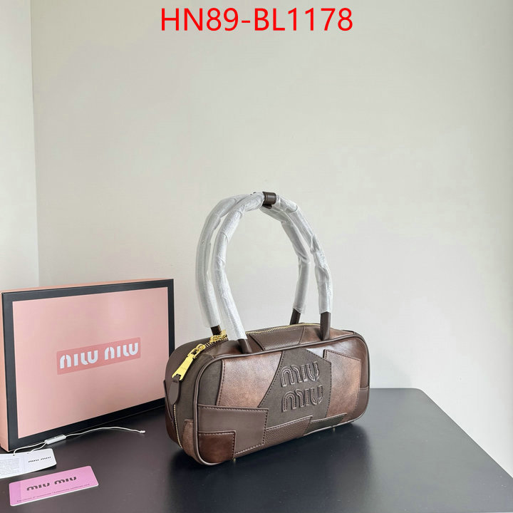 Miu Miu Bags(4A)-Handbag- first top ID: BL1178 $: 89USD,
