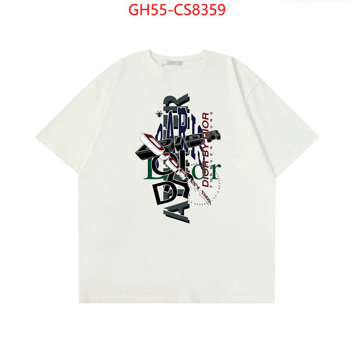 Clothing-Dior designer replica ID: CS8359 $: 55USD